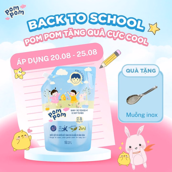 Túi 2.7L- Dành Cho Cả Nhà - Gel Giặt Xả 2In1"Lành" - Sạch Sâu Vết Bẩn - Dưỡng Mới Vải - Lưu Hương Tích Hợp Kháng Khuẩn An Toàn Cho Đồ Lót