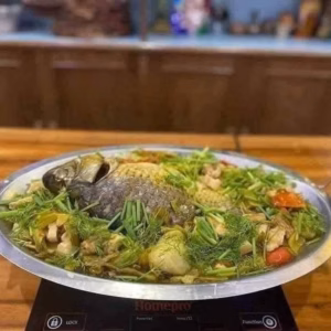 Khay Om Cá Chép Hình Bầu Dục,Thành Cao Và Sâu