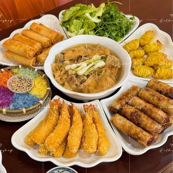 Bộ Bát Hoa Mặt Trời Nhựa Phíp Đường Kính 50Cm - Ảnh 4