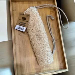 Đai Kỳ Lưng Xơ Mướp Nguyên Trái Lành Tính .Công Dụng Tẩy Tế Bào Chết Dưỡng Ẩm Massage Toàn Diện - Kb