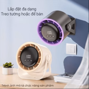 Quạt Bàn Shaw’S X8 4,8W Xám, Trắng