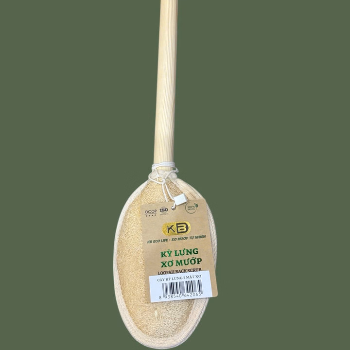 Cây Kì Lưng Xơ Mướp Làm Sạch Sâu Tẩy Da Chết - Size 40Cm - Kb - Ảnh 8