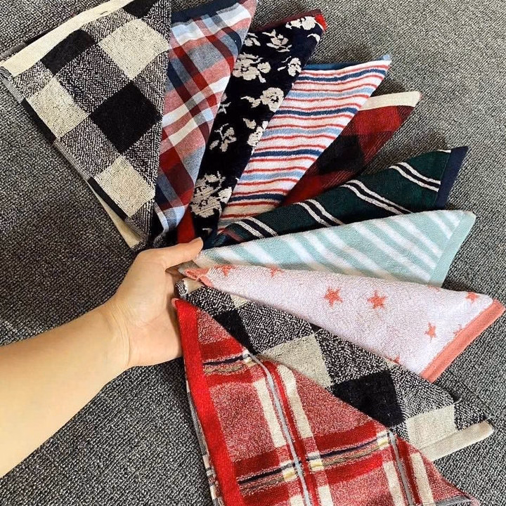 Khăn Lau Mặt Lau Tay Khăn Lau Cho Bé Và Cả Người Lớn Size 25X25Cm