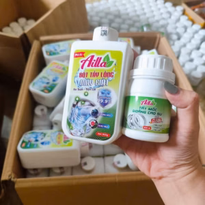 Combo Tẩy Lồng Máy Giặt +Gioăng Cao Su Ailla