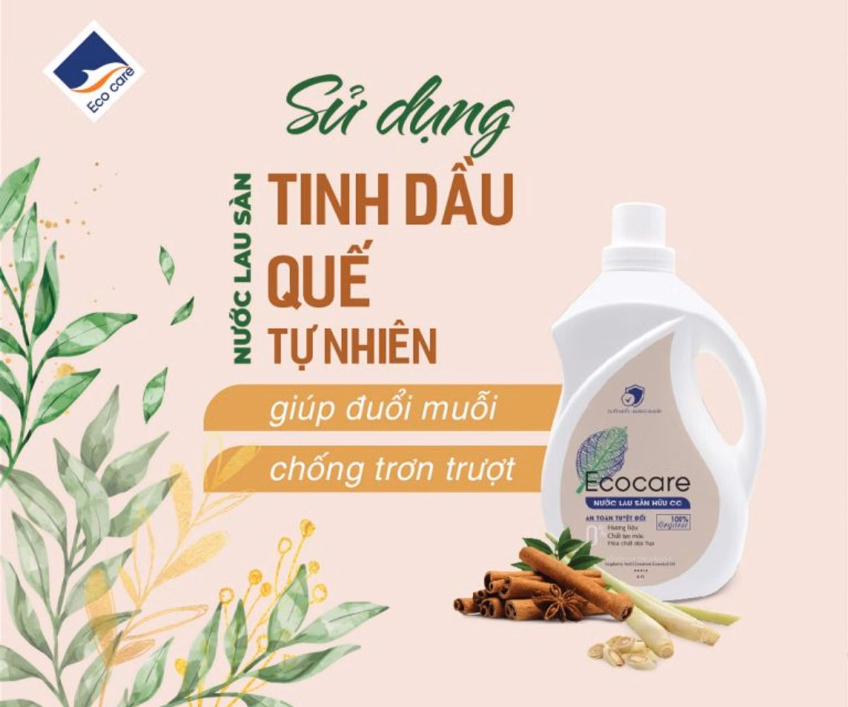 Nước Lau Sàn Hữu Cơ Bồ Hòn - Ecocare - Ảnh 11
