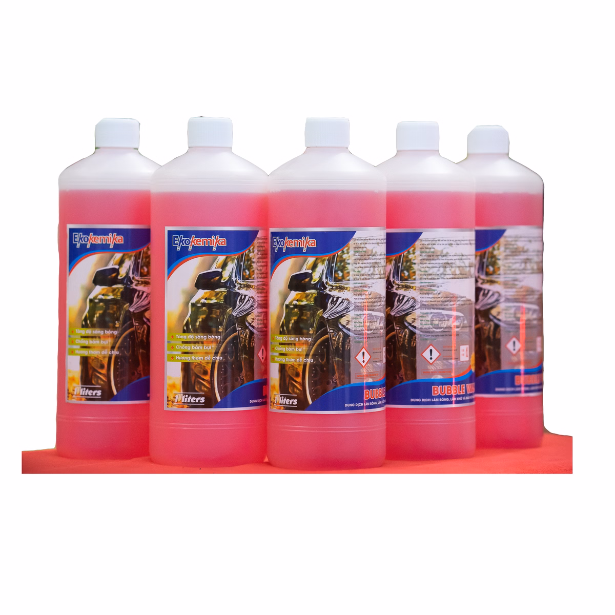 Dung Dịch Làm Bóng, Làm Khô Và Bảo Vệ Thân Xe Bubble Wax 1L - Ekokemika - Ảnh 3