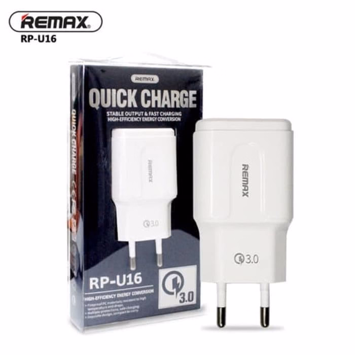 Củ Sạc Nhanh 3.0A-15W U16 - Remax - Ảnh 3