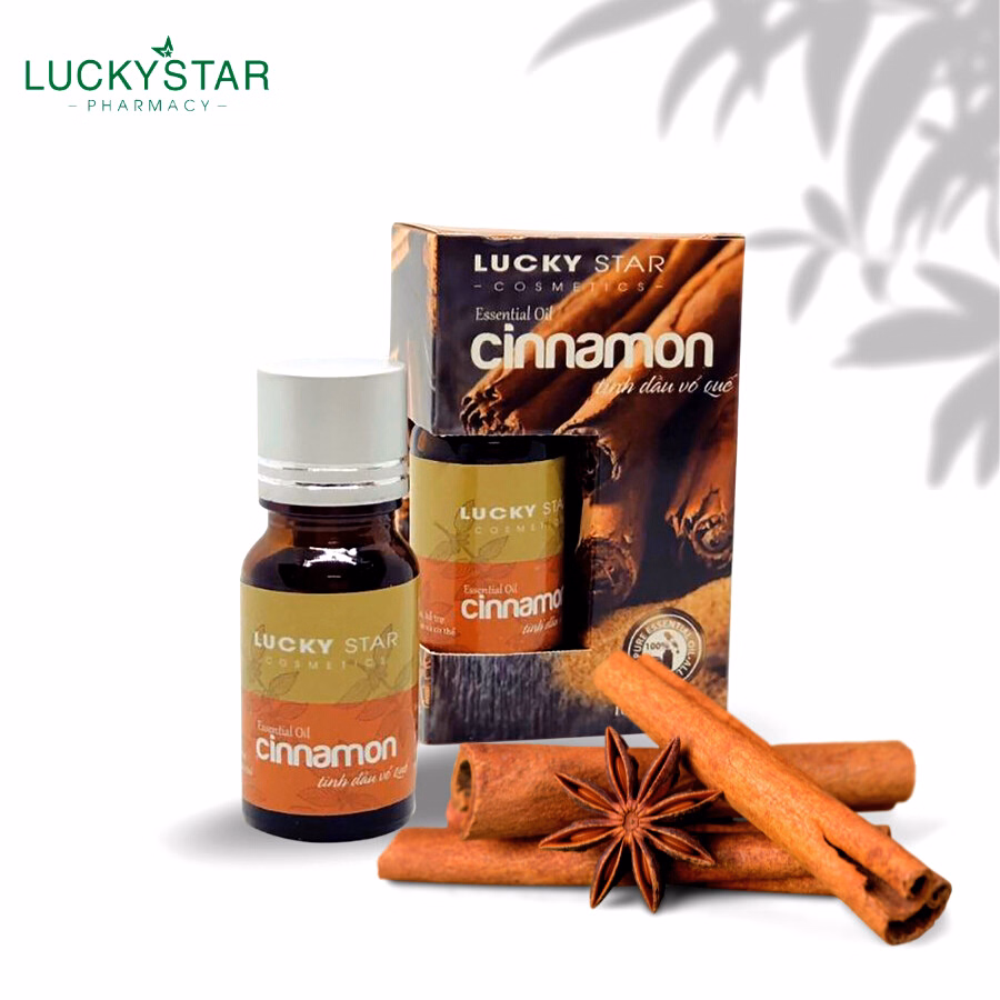 Tinh Dầu Vỏ Quế 10Ml (Tặng Túi Treo) - Lucky Star - Ảnh 4