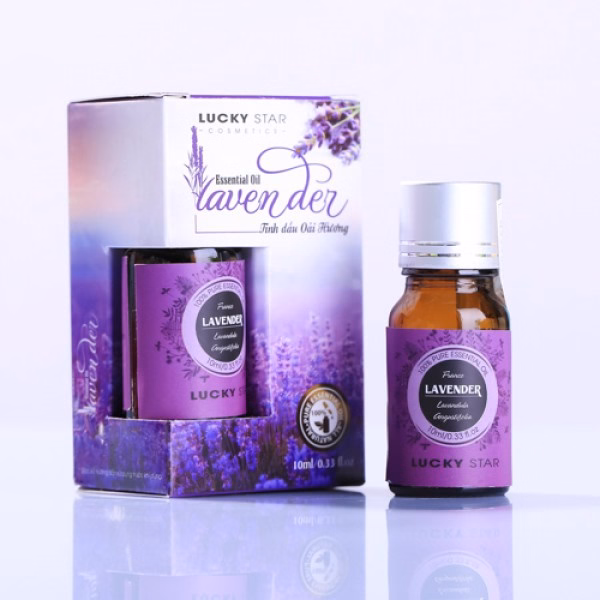 Tinh Dầu Oải Hương Lavender 10Ml (Tặng Túi Treo) - Lucky Star - Ảnh 5