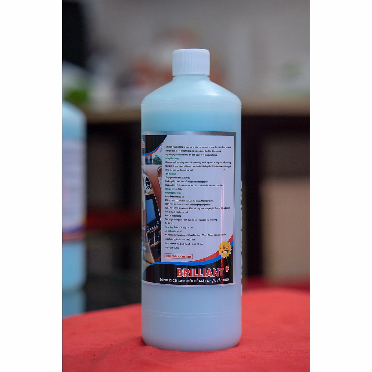 Dung Dịch Làm Bóng, Bảo Dưỡng Nhựa Và Tablo Brilliant+ - Ekokemika - Ảnh 2