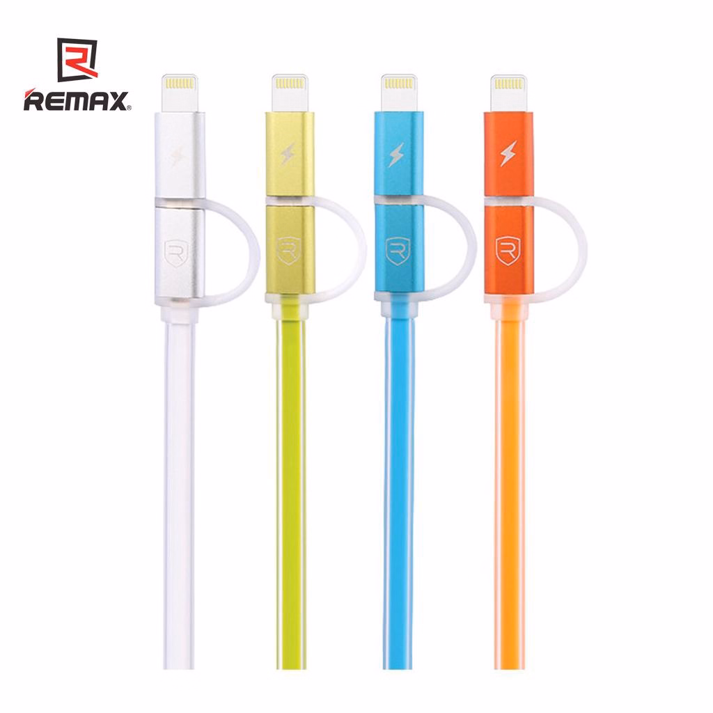 Cáp 2 Trong 1 Aurora (Giao Màu Ngẫu Nhiên) - Remax - Ảnh 2