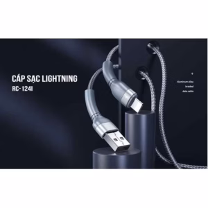 Cáp Sạc Lightning Rc-124I - Remax