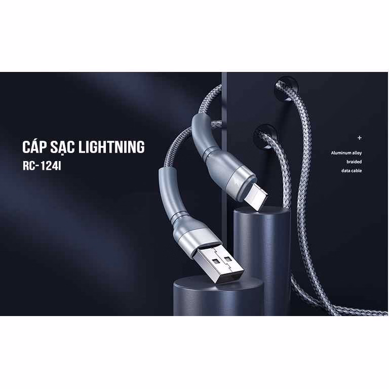 Cáp Sạc Lightning Rc-124I - Remax