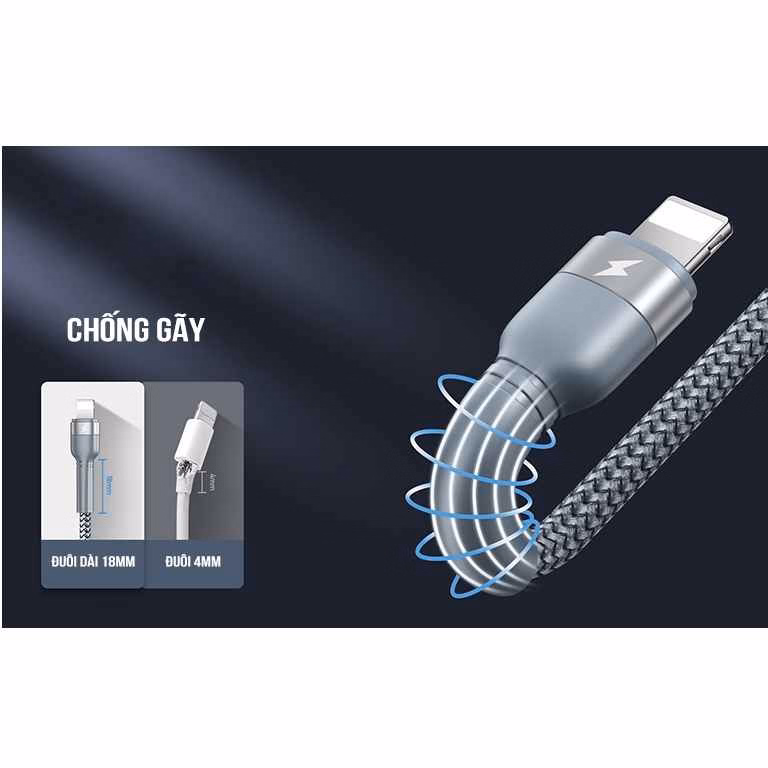 Cáp Sạc Lightning Rc-124I - Remax - Ảnh 4