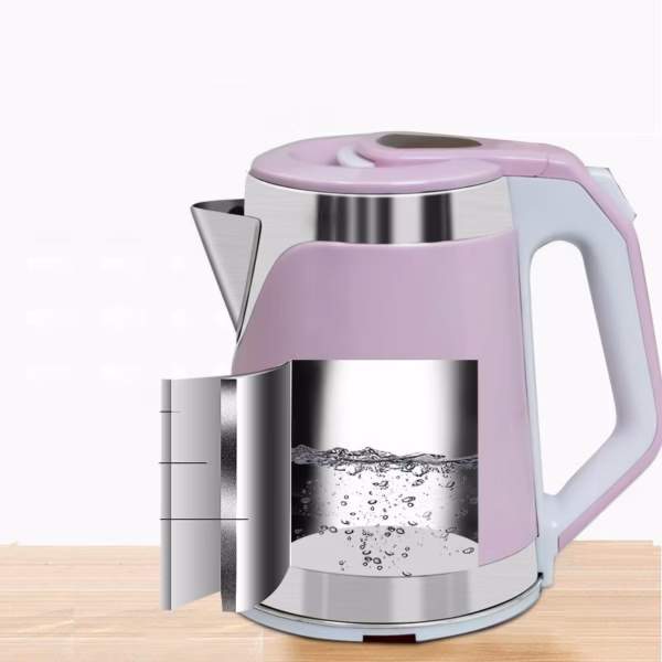 Ấm Siêu Tốc 1.8L Công Suất 1500W Cách Nhiệt - Jiplai - Ảnh 6