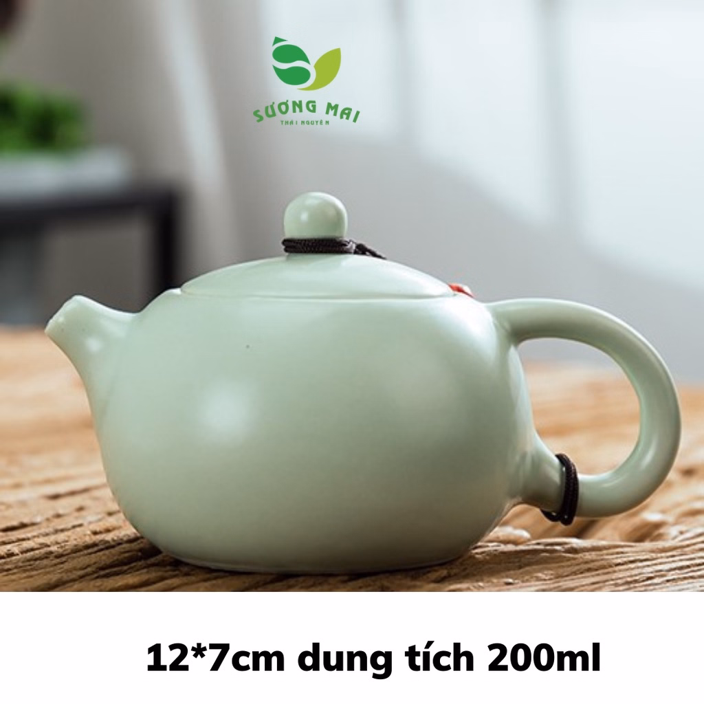 Bộ Ấm Chén Sứ Pha Trà 5 Món - Sương Mai - Ảnh 3