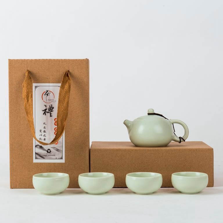 Bộ Ấm Chén Sứ Pha Trà 5 Món - Sương Mai - Ảnh 11