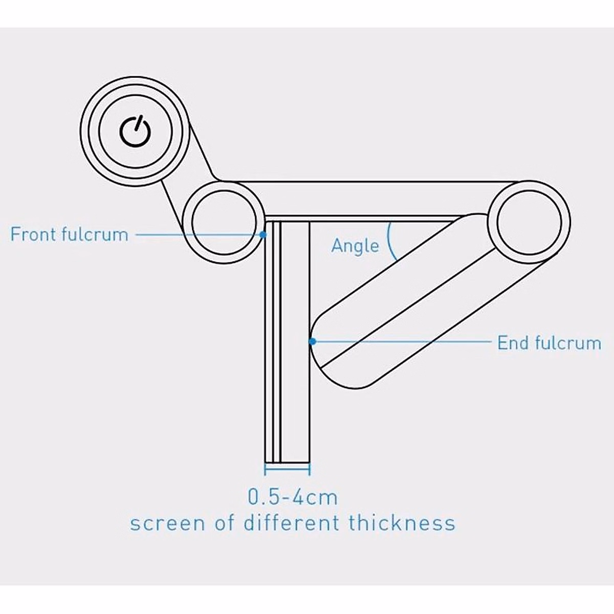 Đèn Treo Màn Hình Máy Tính I-Work (Giao Màu Ngẫu Nhiên) - Baseus - Ảnh 6