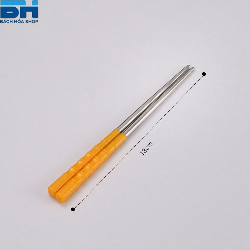 Bộ 3 Món Thìa Đũa Dĩa Inox 304 Không Gỉ, Cán Dài Cao Cấp Sang Chảnh (Giao Màu Ngẫu Nhiên) - Bách Hóa Shop - Ảnh 6