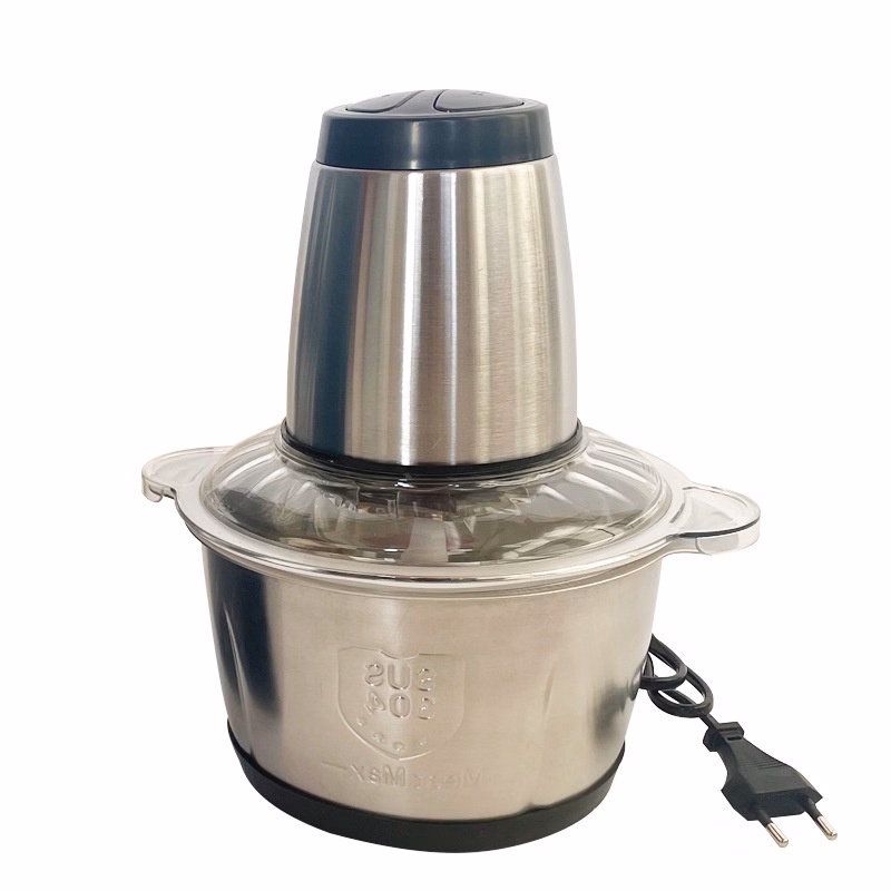 Máy Xay Đa Năng 4 Lưỡi Dao, Công Suất 250W, Bình Inox Dung Tích 2L - Yalixi