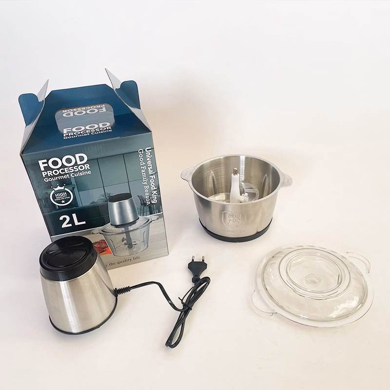 Máy Xay Đa Năng 4 Lưỡi Dao, Công Suất 250W, Bình Inox Dung Tích 2L - Yalixi - Ảnh 4