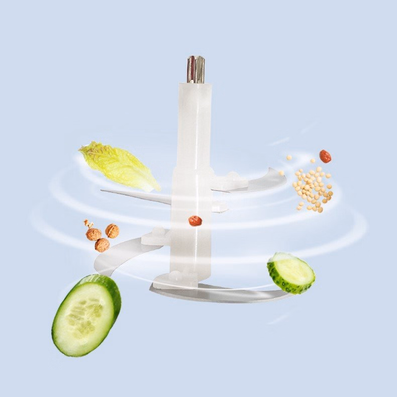 Máy Xay Đa Năng 4 Lưỡi Dao, Công Suất 250W, Bình Inox Dung Tích 2L - Yalixi - Ảnh 7