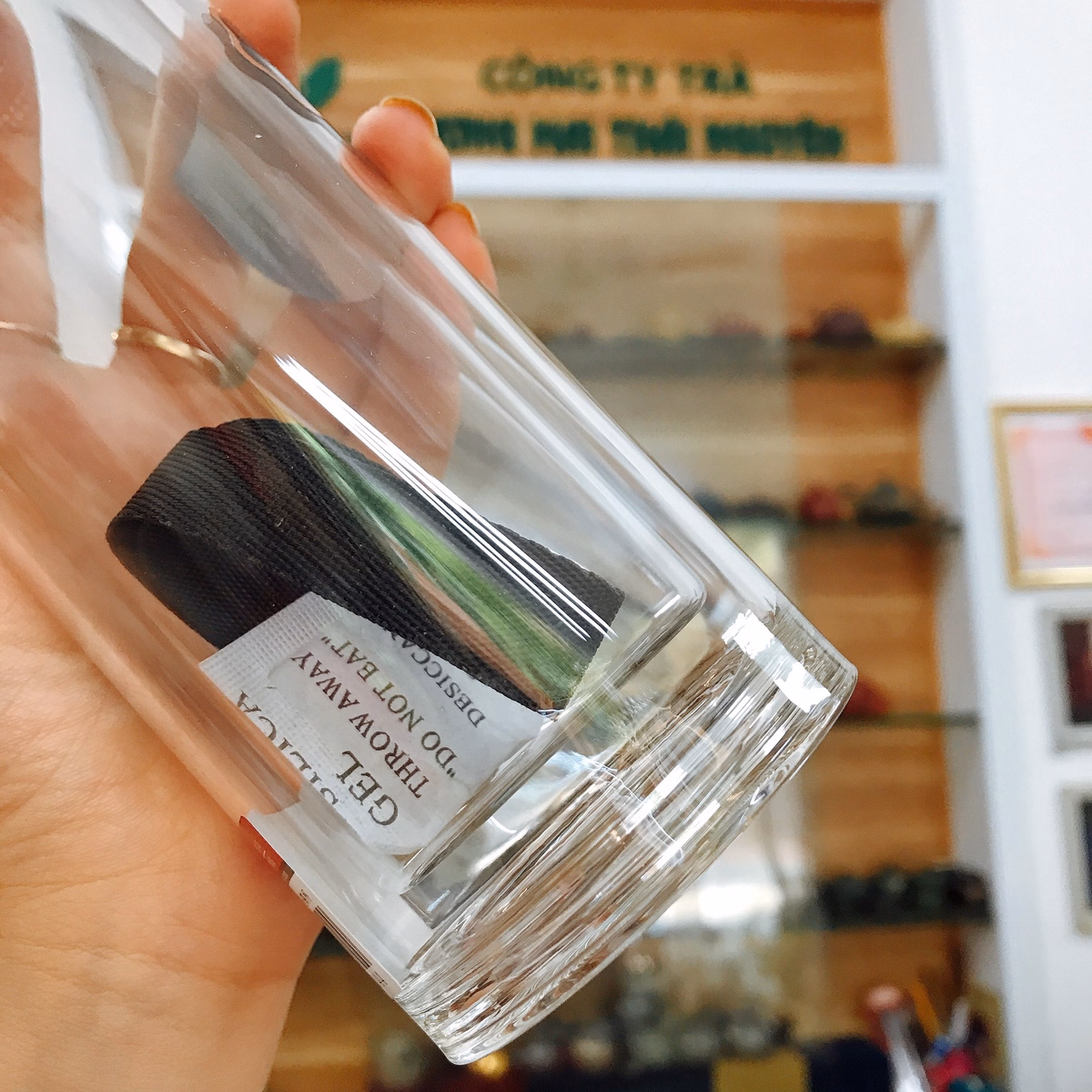 Bình Giữ Nhiệt Thủy Tinh 2 Lớp 2 Cốc Riêng Biệt 360Ml - Sương Mai - Ảnh 2