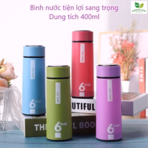 Bình Thủy Tinh 2 Lớp Cách Nhiệt 400Ml - Sương Mai