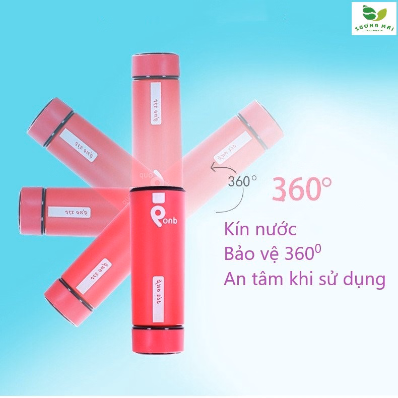 Bình Thủy Tinh 2 Lớp Cách Nhiệt 400Ml - Sương Mai - Ảnh 7