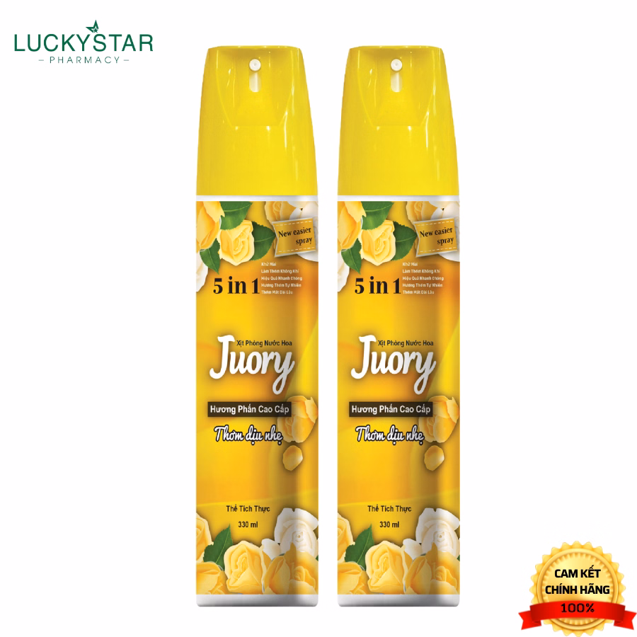 Xịt Phòng Nước Hoa Juory 5In1 330Ml - Lucky Star - Ảnh 9