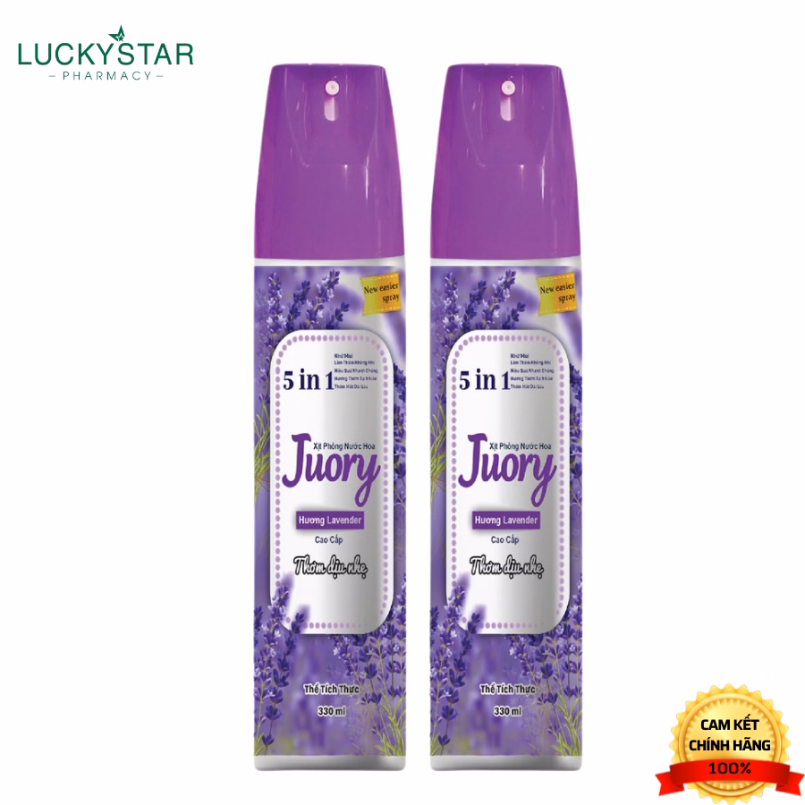 Xịt Phòng Nước Hoa Juory 5In1 330Ml - Lucky Star - Ảnh 5