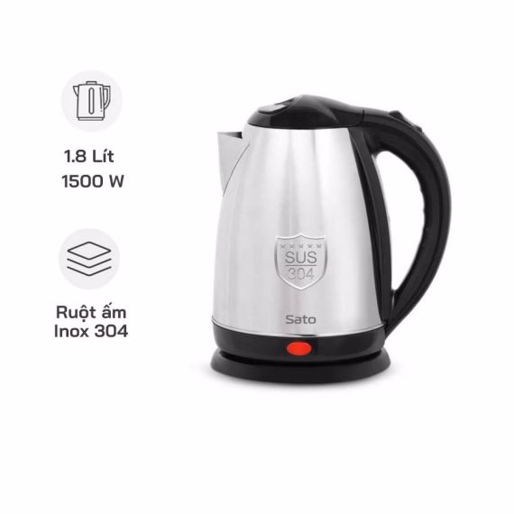 Ấm Siêu Tốc 17St48 1.8L - Sato - Ảnh 2