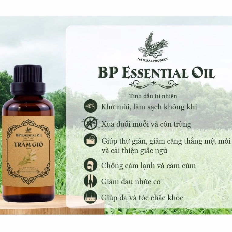 Tinh Dầu Tràm Gió 50Ml - Bp Pharma - Ảnh 6