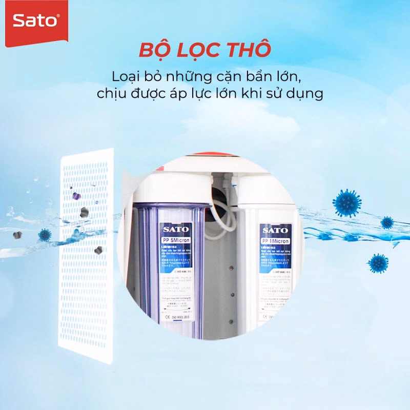 Máy Lọc Nước Neo1 Neo4308 8 Cấp Lọc - Sato - Ảnh 3
