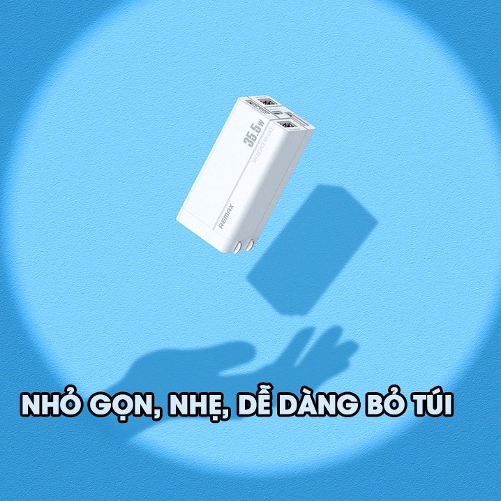 Củ Sạc Nhanh 5 Cổng 35.5W Rp-U66 - Remax - Ảnh 4