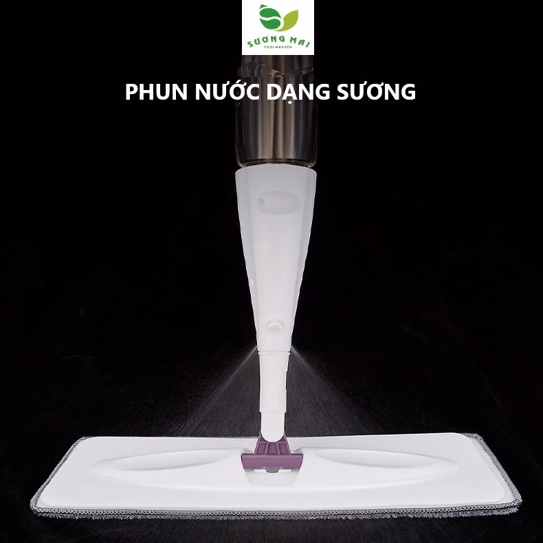 Cây Lau Nhà Phun Nước Xoay 360 Độ - Aurora Water Spraymop - Ảnh 6