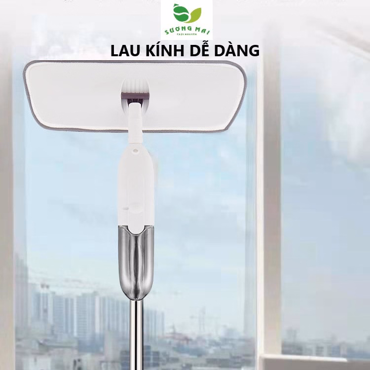 Cây Lau Nhà Phun Nước Xoay 360 Độ - Aurora Water Spraymop - Ảnh 11