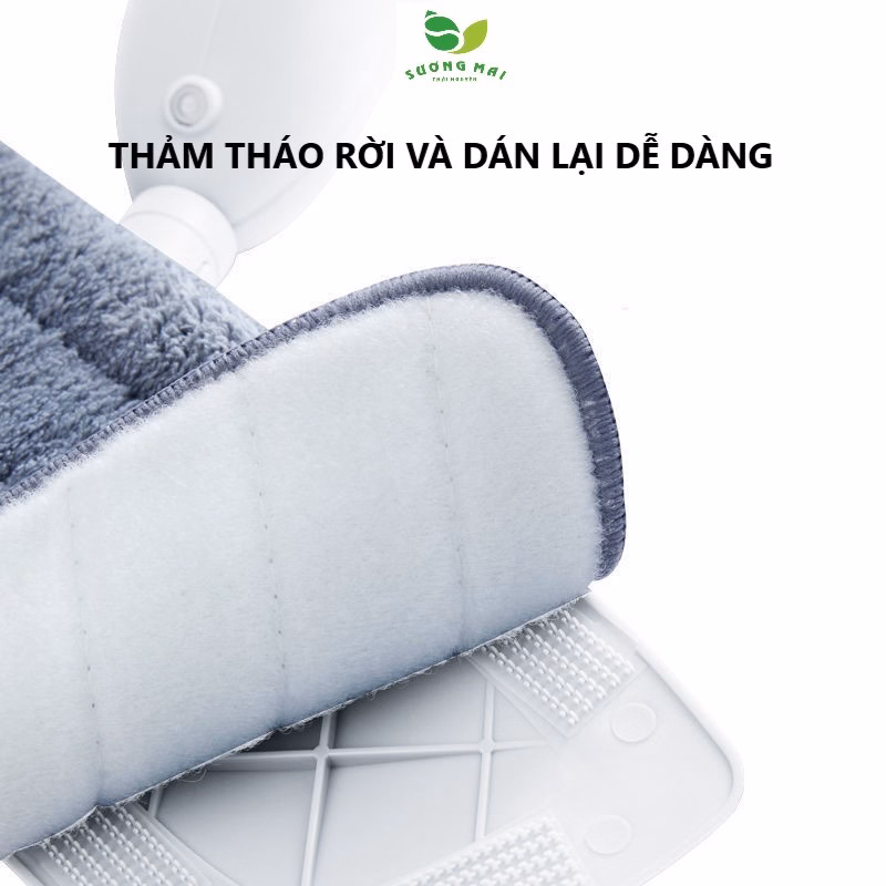 Cây Lau Nhà Phun Nước Xoay 360 Độ - Aurora Water Spraymop - Ảnh 13