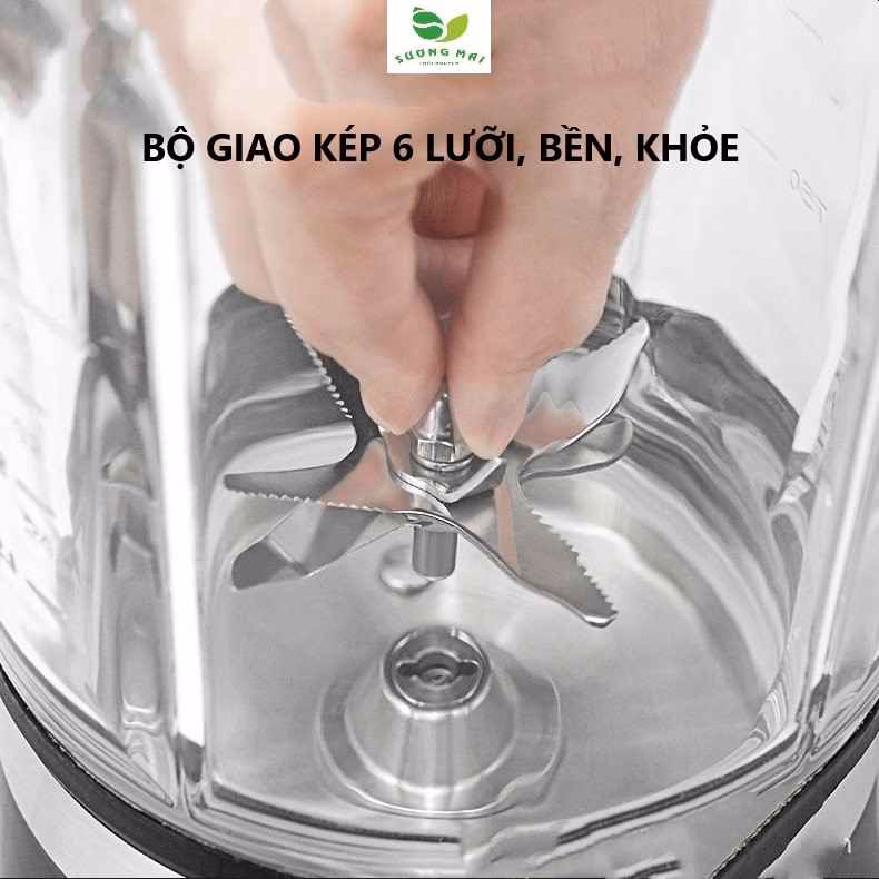 Máy Làm Sữa Hạt Senka +Jiplai 1,75L - Sương Mai - Ảnh 6