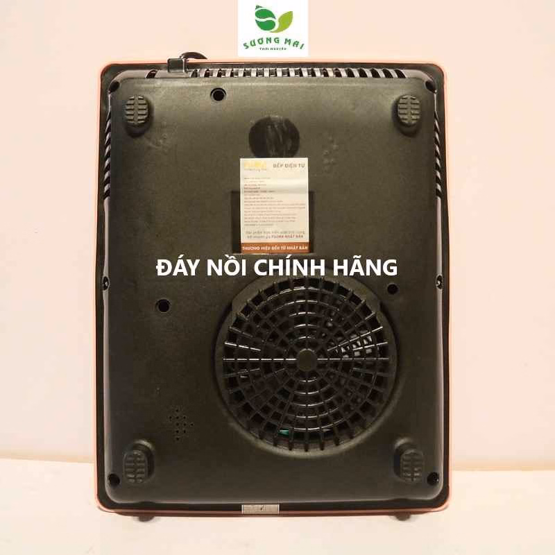 Combo Bếp Điện Từ Đơn Mặt Kính 2000W Và Nồi Lẩu Inox - Fujika - Ảnh 8