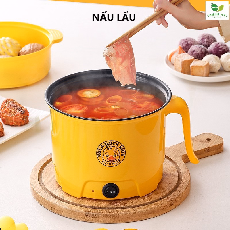 Nồi Lẩu Điện Đa Năng Yellow Duck 1.8 Lít - Kula Duck - Ảnh 4