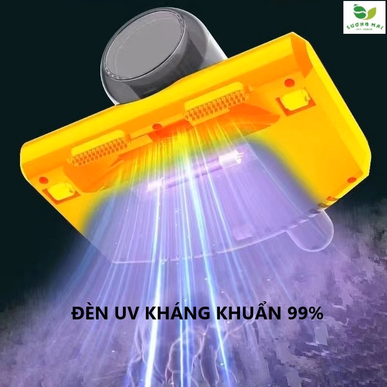 Máy Hút Bụi Cầm Tay Yellow Duck Diệt Khuẩn 99% Bằng Uv - Kula Duck - Ảnh 6
