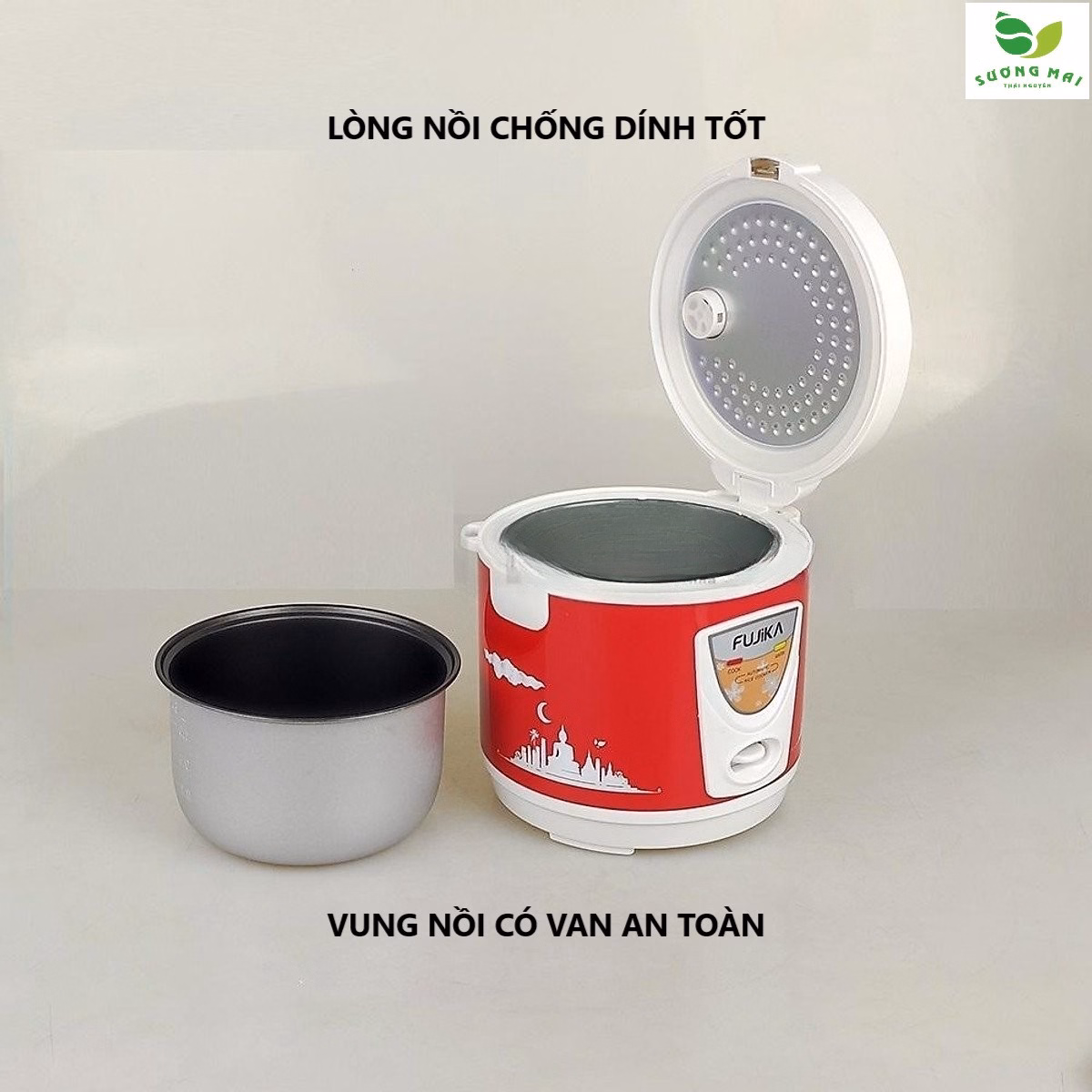 Nồi Cơm Điện Chính Hãng - Fujika - Ảnh 6
