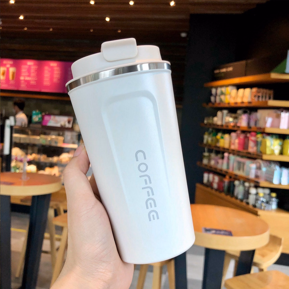 Ly Giữ Nhiệt Tiện Dụng Uống Trà, Cà Phê 510Ml - Coffee - Ảnh 9