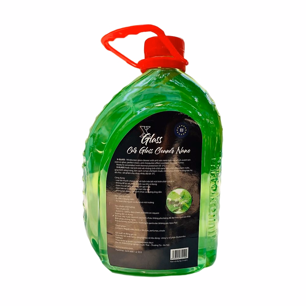 Nước Rửa Kính Xglass Nano 3.2L - Ekokemika - Ảnh 2