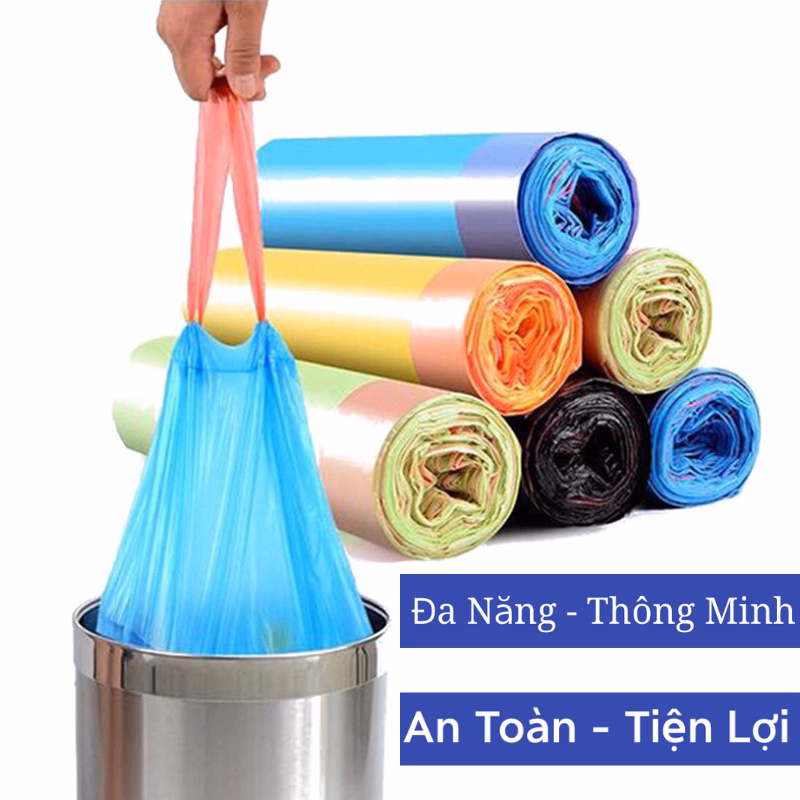 Set 5 Cuộn Túi Rác Tự Huỷ Sinh Học - Su