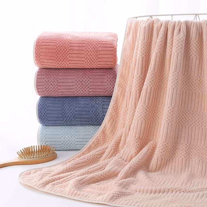 Khăn Tắm Sợi Bông Cotton Siêu Thấm Hút - Su - Ảnh 5