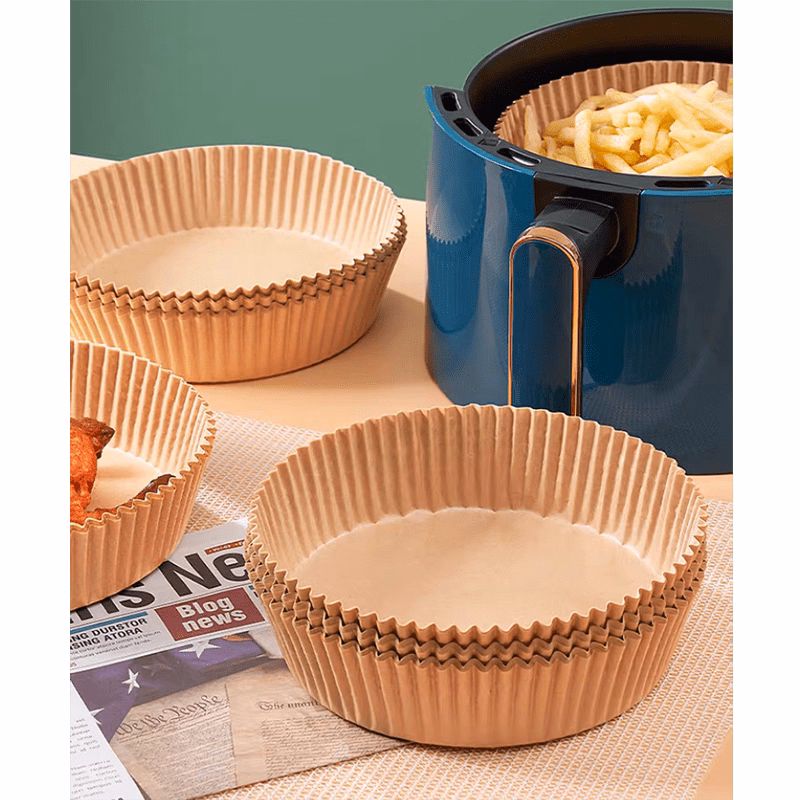 Set 50 Giấy Thấm Dầu Lót Nồi Chiên Dạng Khay Tiện Lợi - Su