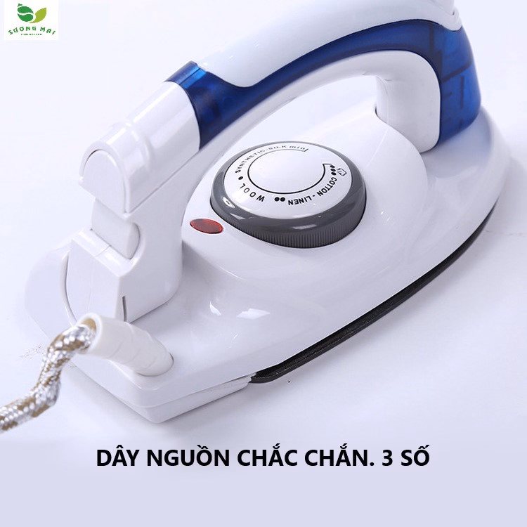 Bàn Là Hơi Nước Cầm Tay Mini, Nhỏ Gọn Tiện Dụng Hf258B - Sương Mai - Ảnh 4