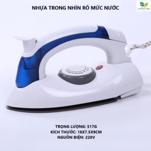 Bàn Là Hơi Nước Cầm Tay Mini, Nhỏ Gọn Tiện Dụng Hf258B - Sương Mai